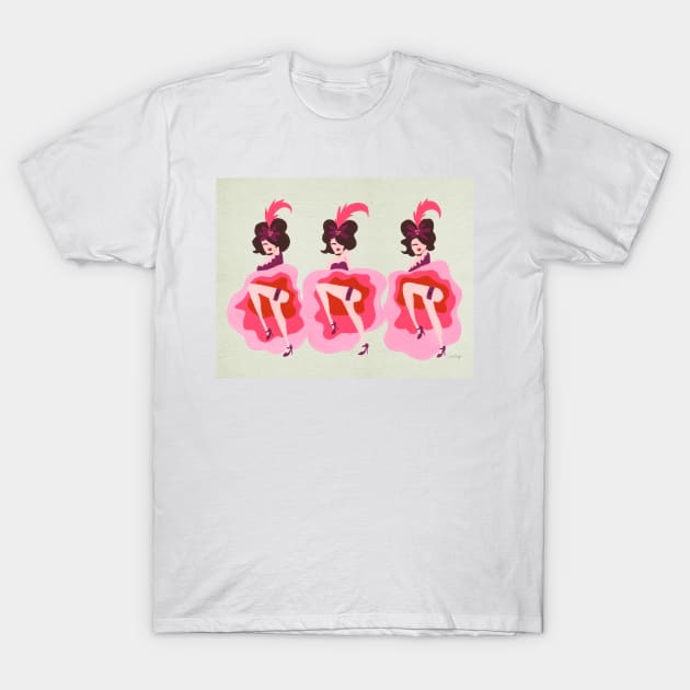 Cream Can Can T-Shirt by CatCoq